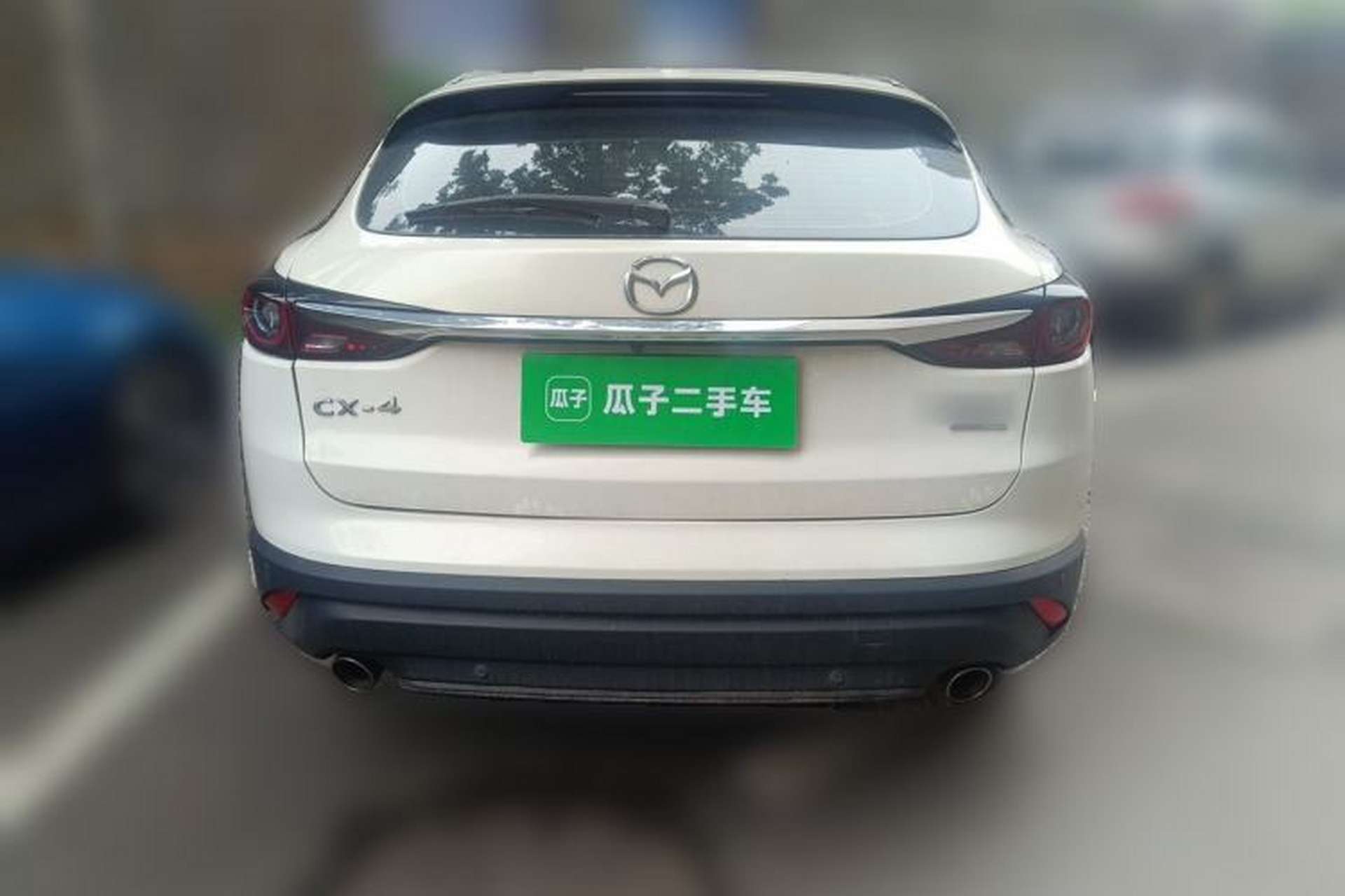 Used Mazda CX-4 2020 2.0L Automatic Two-Wheel Drive Blue Sky Luxury Edition Rear