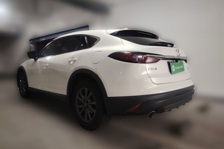 Used Mazda CX-4 2020 2.0L Automatic Two-Wheel Drive Blue Sky Dynamic Edition Rear Left 45 Deg