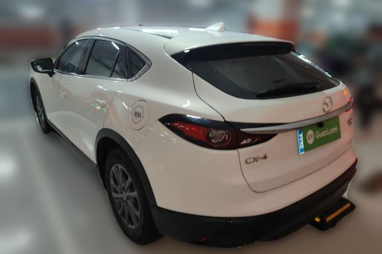 Used Mazda CX-4 2020 2.0L Automatic Two-Wheel Drive Blue Sky Dynamic Edition Rear Left 45 Deg