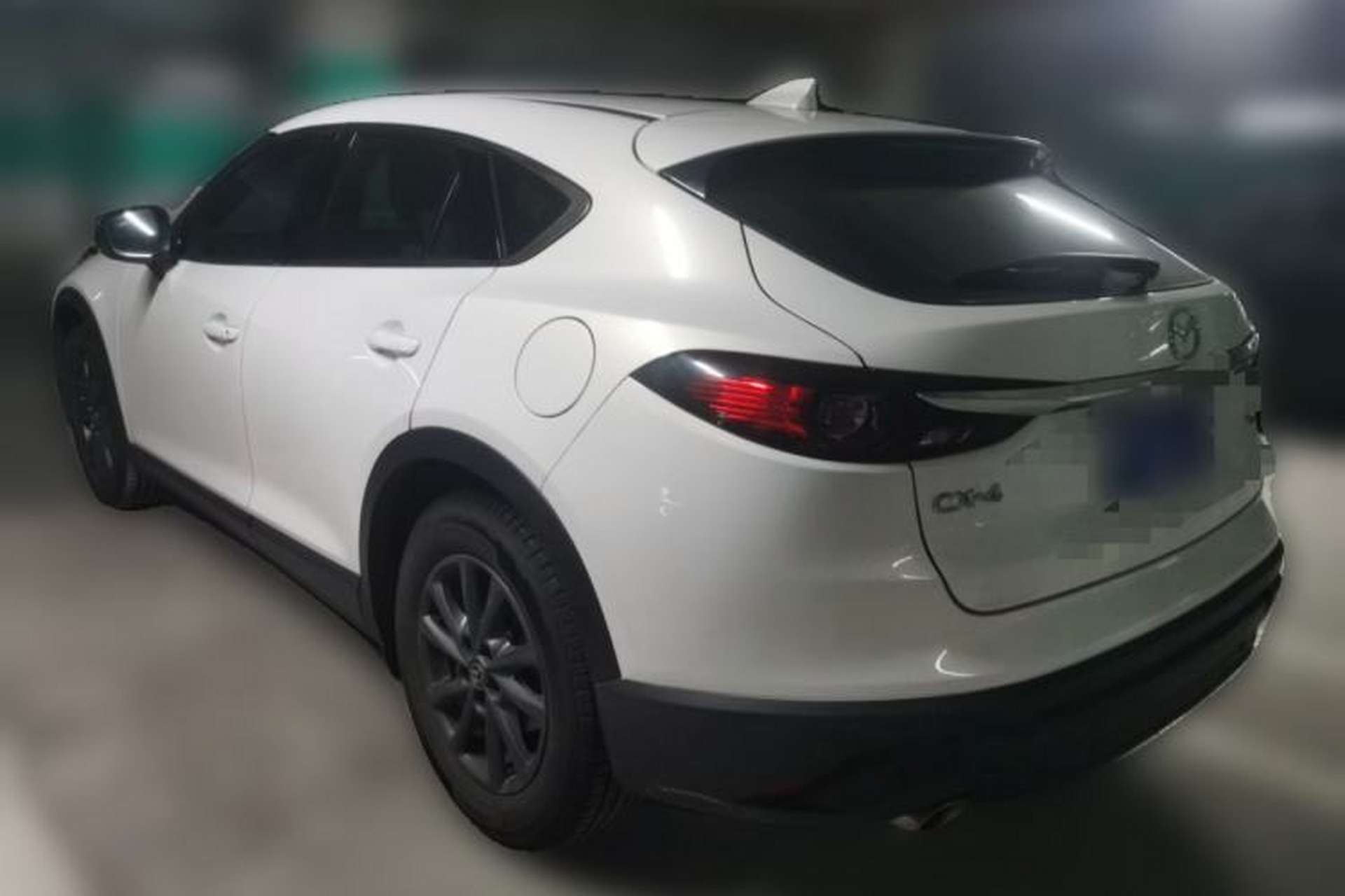 Used Mazda CX-4 2020 2.0L Automatic Two-Wheel Drive Blue Sky Luxury Edition Rear Left 45 Deg