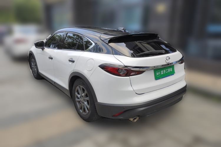 Used Mazda CX-4 2020 2.0L Automatic Two-Wheel Drive Blue Sky Dynamic Edition Rear Left 45 Deg