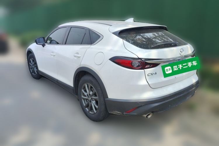 Used Mazda CX-4 2020 2.0L Automatic Two-Wheel Drive Blue Sky Exploration Edition Rear Left 45 Deg