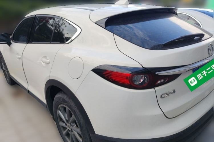 Used Mazda CX-4 2020 2.0L Automatic Two-Wheel Drive Blue Sky Dynamic Edition Rear Left 45 Deg