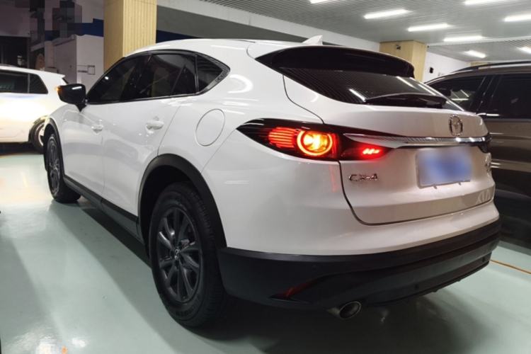 Used Mazda CX-4 2020 2.0L Automatic Two-Wheel Drive Blue Sky Exploration Edition Rear Left 45 Deg