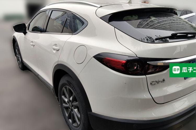 Used Mazda CX-4 2020 2.0L Automatic Two-Wheel Drive Blue Sky Luxury Edition Rear Left 45 Deg