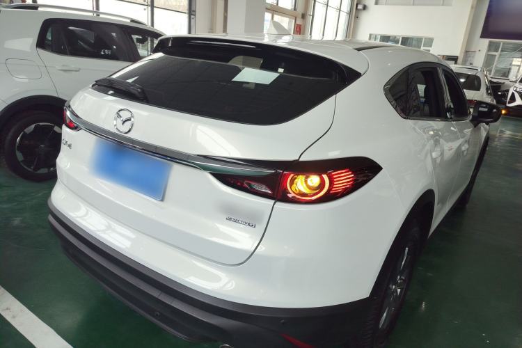 Used Mazda CX-4 2020 2.0L Automatic Two-Wheel Drive Blue Sky Dynamic Edition Rear Right 45 Deg
