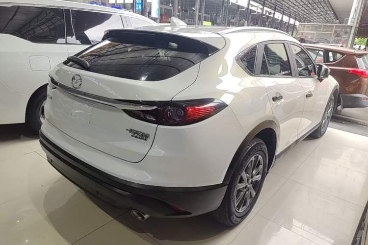 Used Mazda CX-4 2020 2.0L Automatic Two-Wheel Drive Blue Sky Luxury Edition Rear Right 45 Deg