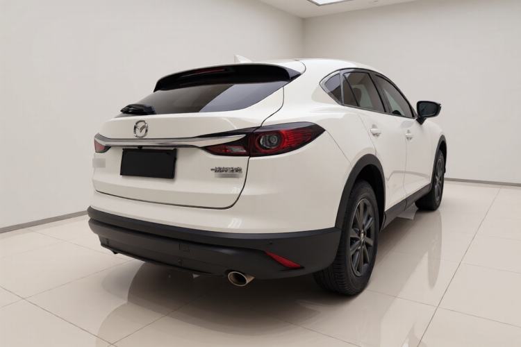 Used Mazda CX-4 2020 2.0L Automatic Two-Wheel Drive Blue Sky Dynamic Edition Rear Right 45 Deg