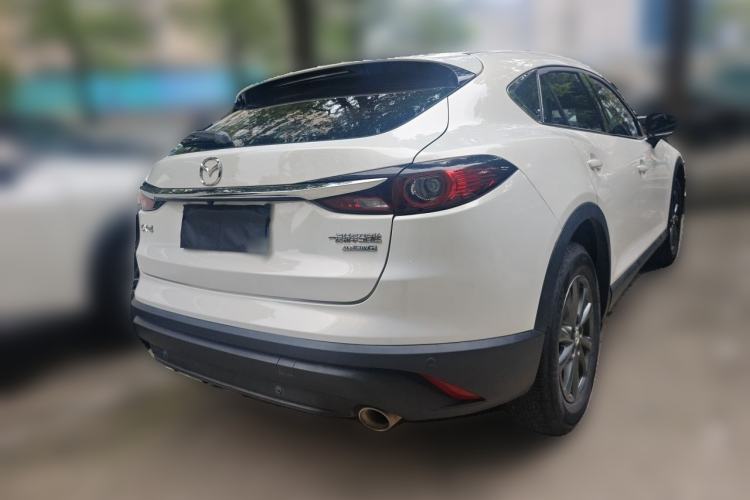 Used Mazda CX-4 2020 2.0L Automatic Two-Wheel Drive Blue Sky Dynamic Edition Rear Right 45 Deg