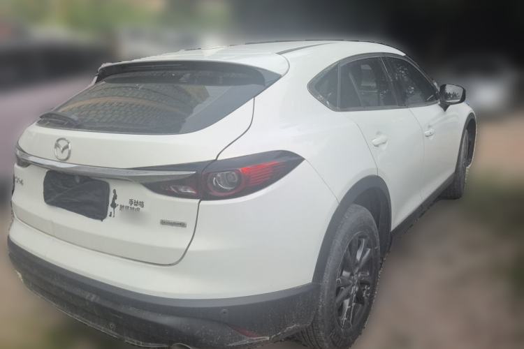 Used Mazda CX-4 2020 2.0L Automatic Two-Wheel Drive Blue Sky Exploration Edition Rear Right 45 Deg