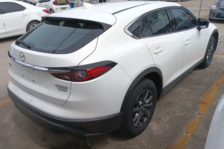 Used Mazda CX-4 2020 2.0L Automatic Two-Wheel Drive Blue Sky Exploration Edition Rear Right 45 Deg