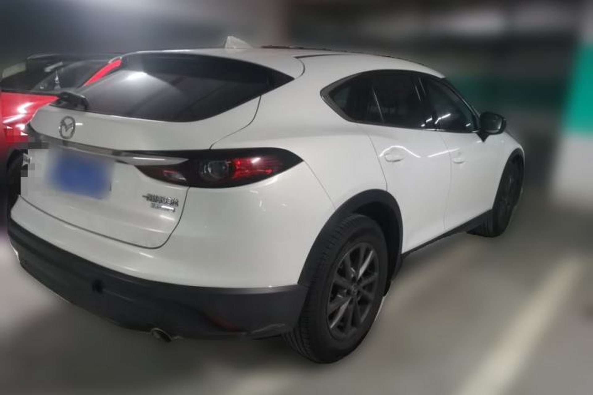 Used Mazda CX-4 2020 2.0L Automatic Two-Wheel Drive Blue Sky Luxury Edition Rear Right 45 Deg
