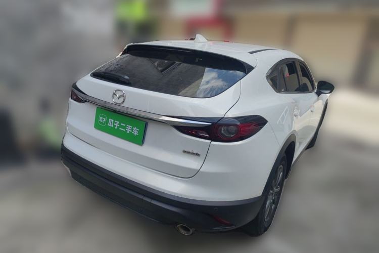 Used Mazda CX-4 2020 2.0L Automatic Two-Wheel Drive Blue Sky Exploration Edition Rear Right 45 Deg