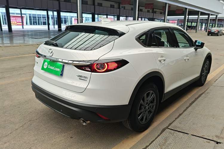 Used Mazda CX-4 2020 2.0L Automatic Two-Wheel Drive Blue Sky Exploration Edition Rear Right 45 Deg