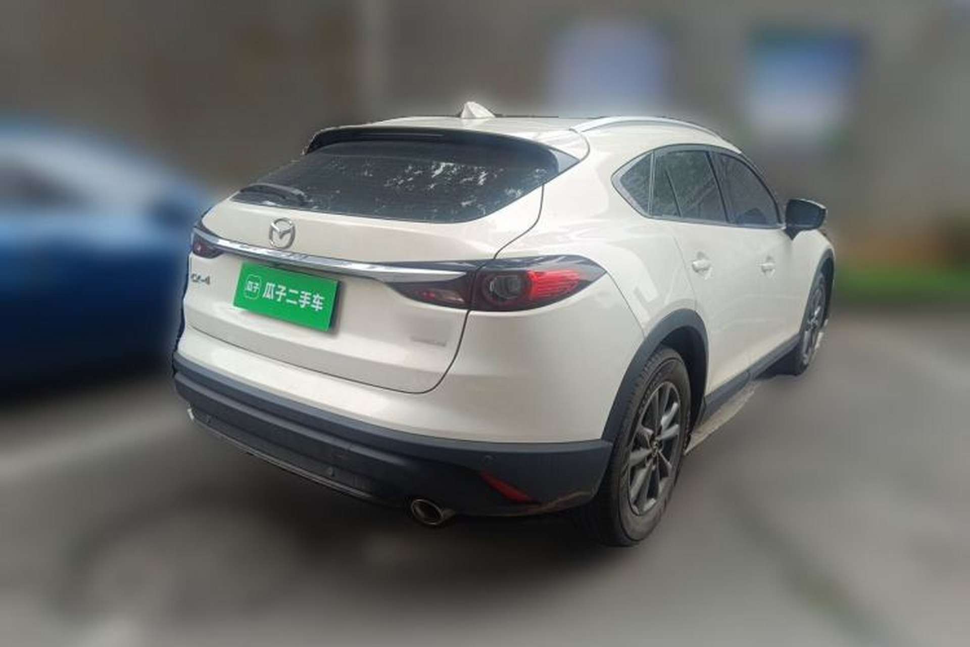 Used Mazda CX-4 2020 2.0L Automatic Two-Wheel Drive Blue Sky Luxury Edition Rear Right 45 Deg