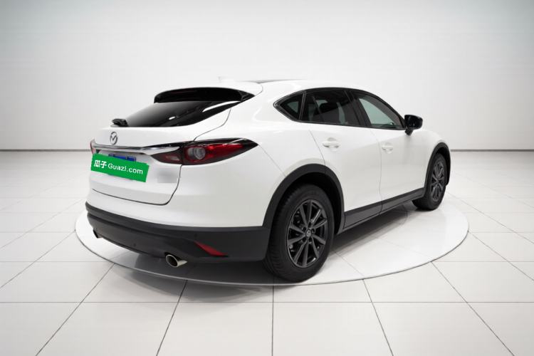 Used Mazda CX-4 2020 2.0L Automatic Two-Wheel Drive Blue Sky Exploration Edition Rear Right 45 Deg