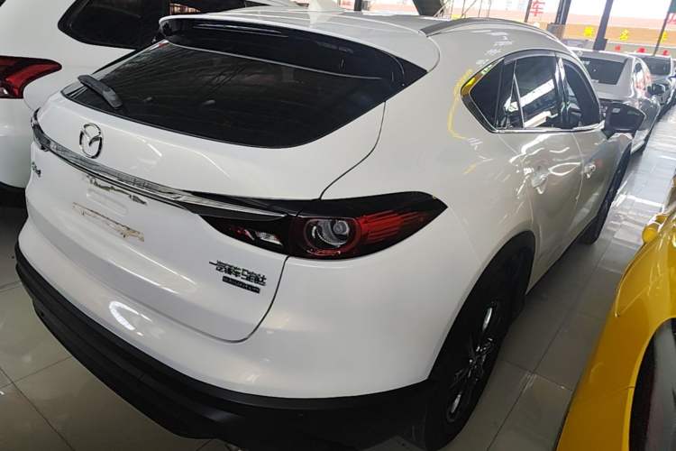 Used Mazda CX-4 2020 2.0L Automatic Two-Wheel Drive Blue Sky Luxury Edition Rear Right 45 Deg