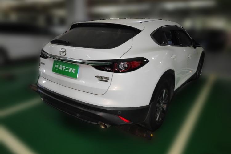 Used Mazda CX-4 2020 2.0L Automatic Two-Wheel Drive Blue Sky Dynamic Edition Rear Right 45 Deg