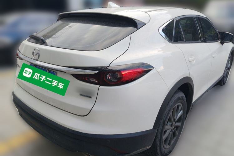 Used Mazda CX-4 2020 2.0L Automatic Two-Wheel Drive Blue Sky Dynamic Edition Rear Right 45 Deg