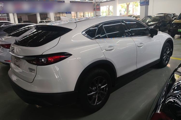 Used Mazda CX-4 2020 2.0L Automatic Two-Wheel Drive Blue Sky Dynamic Edition Rear Right 45 Deg