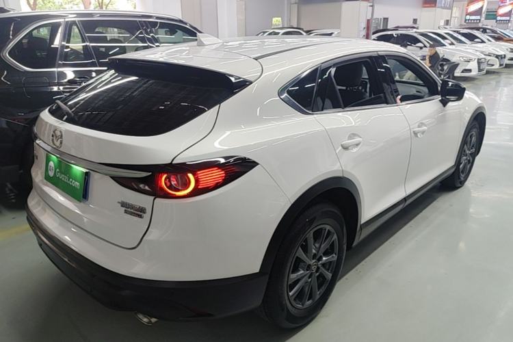 Used Mazda CX-4 2020 2.0L Automatic Two-Wheel Drive Blue Sky Dynamic Edition Rear Right 45 Deg