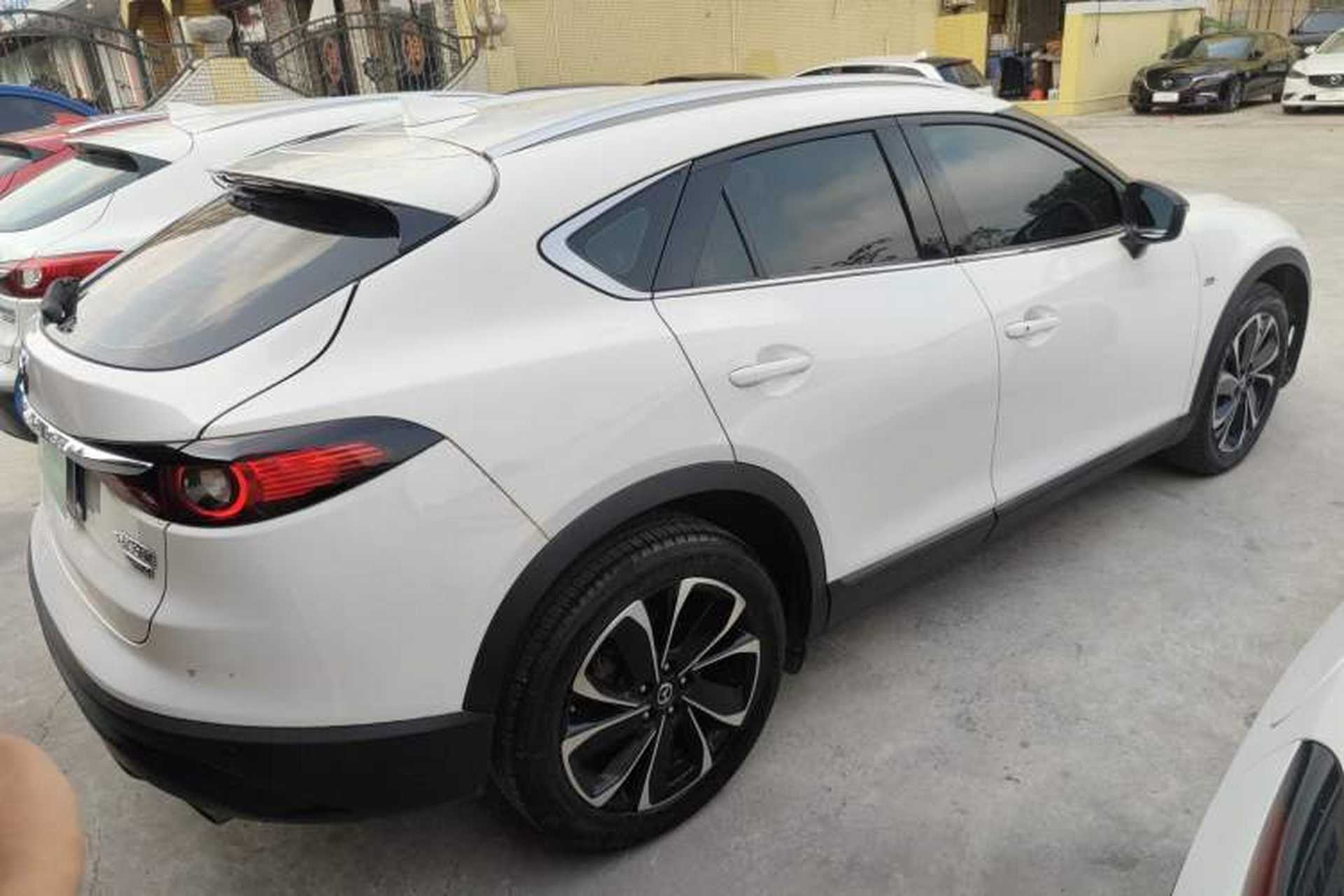 Used Mazda CX-4 2020 2.5L Automatic All-Wheel Drive Blue Sky Fearless Edition Rear Right 45 Deg