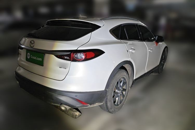 Used Mazda CX-4 2020 2.0L Automatic Two-Wheel Drive Blue Sky Luxury Edition Rear Right 45 Deg