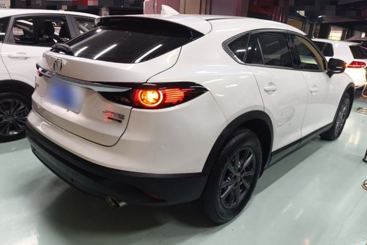Used Mazda CX-4 2020 2.0L Automatic Two-Wheel Drive Blue Sky Exploration Edition Rear Right 45 Deg
