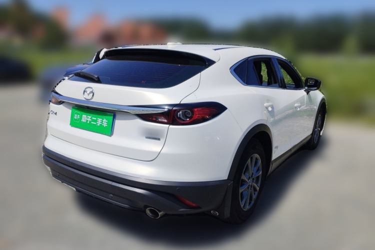 Used Mazda CX-4 2020 2.0L Automatic Two-Wheel Drive Blue Sky Dynamic Edition Rear Right 45 Deg