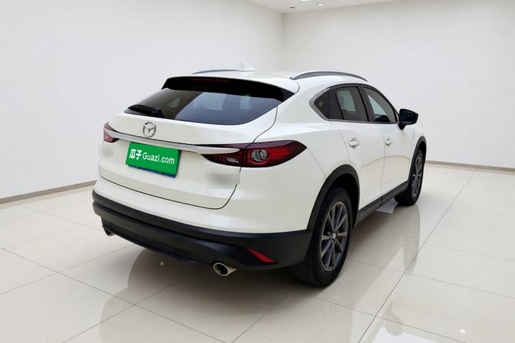 Used Mazda CX-4 2020 2.0L Automatic Two-Wheel Drive Blue Sky Luxury Edition Rear Right 45 Deg