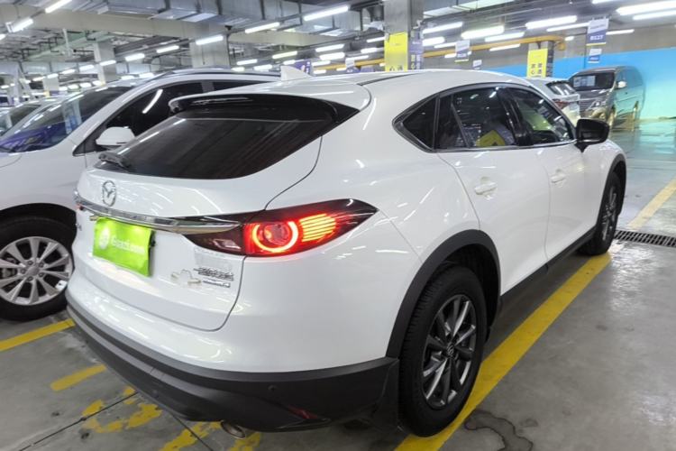 Used Mazda CX-4 2020 2.0L Automatic Two-Wheel Drive Blue Sky Dynamic Edition Rear Right 45 Deg
