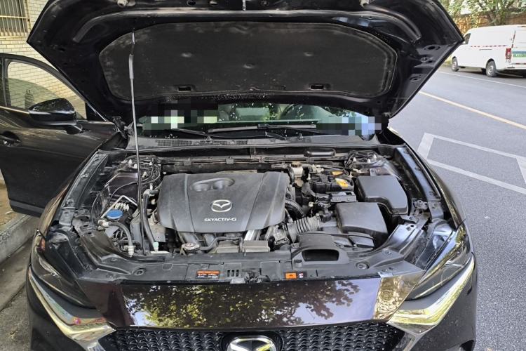Used Mazda CX-4 2021 2.0L Automatic Two-Wheel Drive Blue Sky Exploration Edition Engine Bay