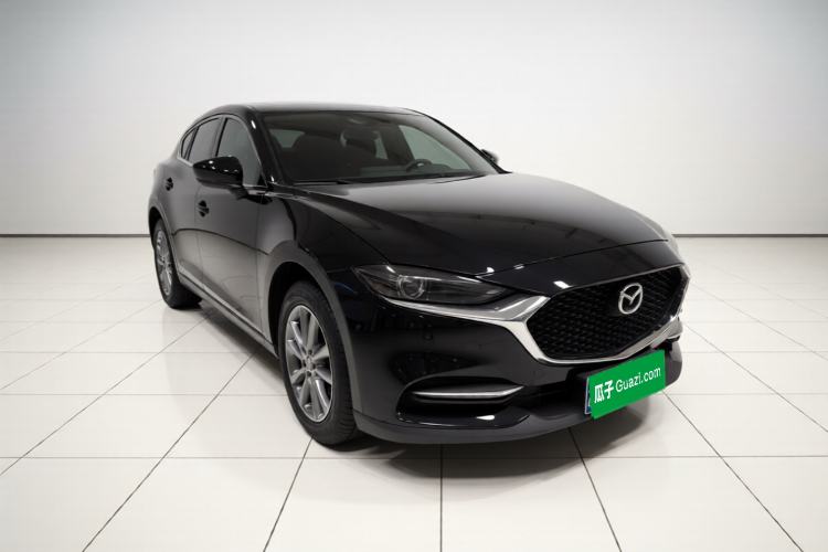 Used Mazda CX-4 2021 2.0L Automatic Two-Wheel Drive Blue Sky Exploration Edition Front Right 45 Deg