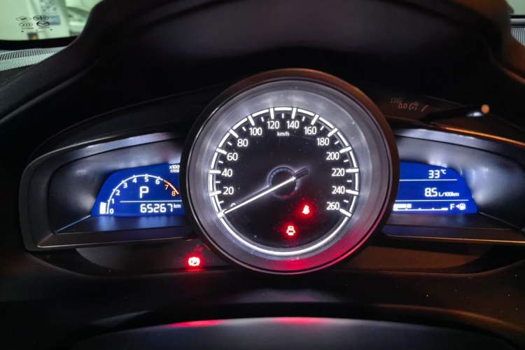 Used Mazda CX-4 2021 2.0L Automatic Two-Wheel Drive Blue Sky Exploration Edition Instrument Cluster