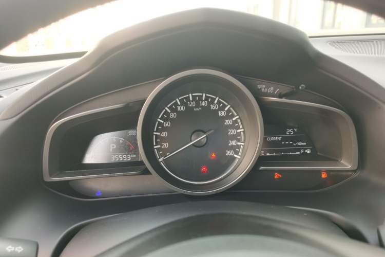 Used Mazda CX-4 2021 2.0L Automatic Two-Wheel Drive Blue Sky Exploration Edition Instrument Cluster
