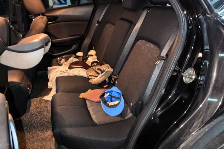 Used Mazda CX-4 2021 2.0L Automatic Two-Wheel Drive Blue Sky Exploration Edition Left Rear Seat