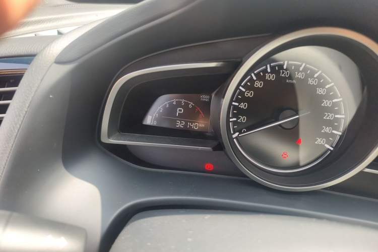 Used Mazda CX-4 2021 2.0L Automatic Two-Wheel Drive Blue Sky Dynamic Edition Odometer Close Up