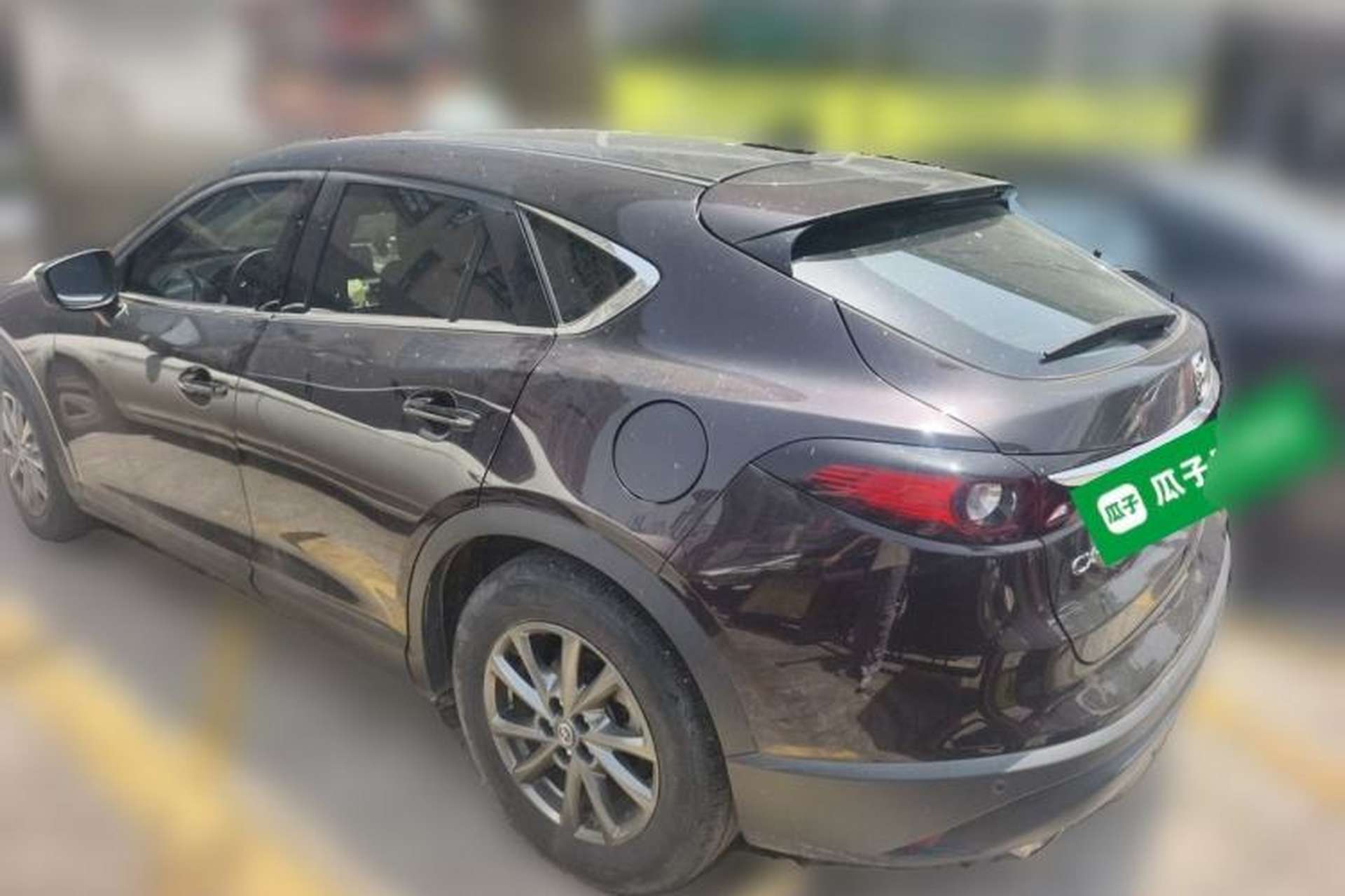 Used Mazda CX-4 2021 2.0L Automatic Two-Wheel Drive Blue Sky Dynamic Edition Rear Left 45 Deg