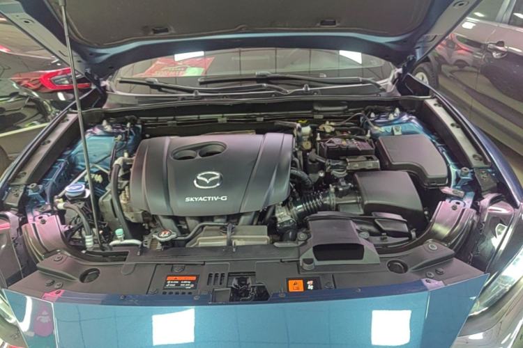 Used Mazda CX-4 2021 2.0L Automatic Two-Wheel Drive Blue Sky Exploration Edition Engine Bay