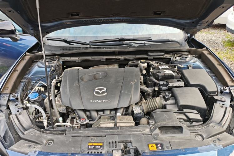 Used Mazda CX-4 2021 2.0L Automatic Two-Wheel Drive Blue Sky Exploration Edition Engine Bay