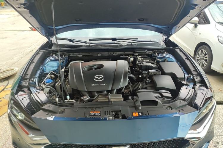 Used Mazda CX-4 2021 2.0L Automatic Two-Wheel Drive Blue Sky Exploration Edition Engine Bay