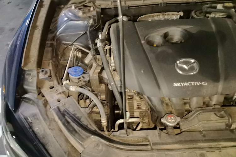 Used Mazda CX-4 2021 2.0L Automatic Two-Wheel Drive Blue Sky Dynamic Edition Engine Bay Right