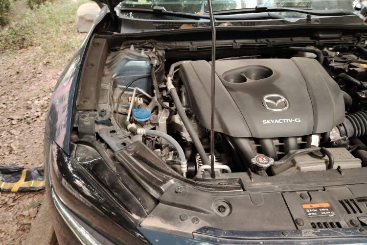 Used Mazda CX-4 2021 2.0L Automatic Two-Wheel Drive Blue Sky Dynamic Edition Engine Bay Right