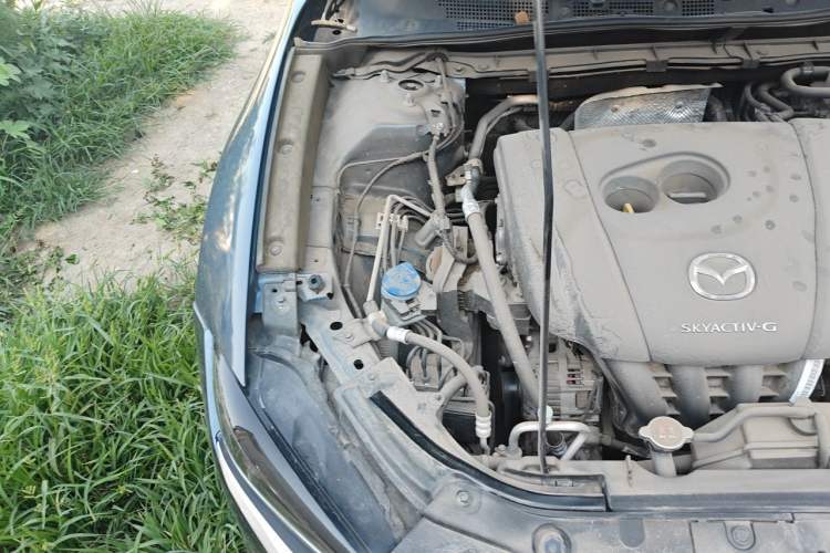 Used Mazda CX-4 2021 2.0L Automatic Two-Wheel Drive Blue Sky Exploration Edition Engine Bay Right