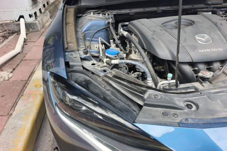 Used Mazda CX-4 2021 2.0L Automatic Two-Wheel Drive Blue Sky Dynamic Edition Engine Bay Right