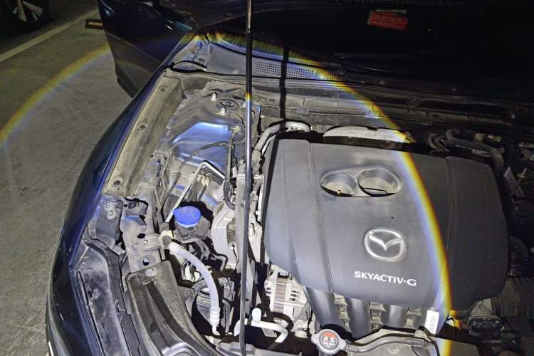 Used Mazda CX-4 2021 2.0L Automatic Two-Wheel Drive Blue Sky Exploration Edition Engine Bay Right