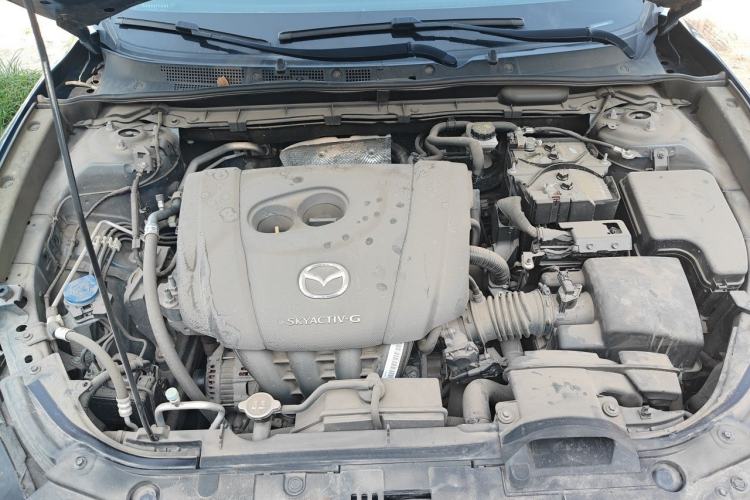 Used Mazda CX-4 2021 2.0L Automatic Two-Wheel Drive Blue Sky Exploration Edition Engine Bay