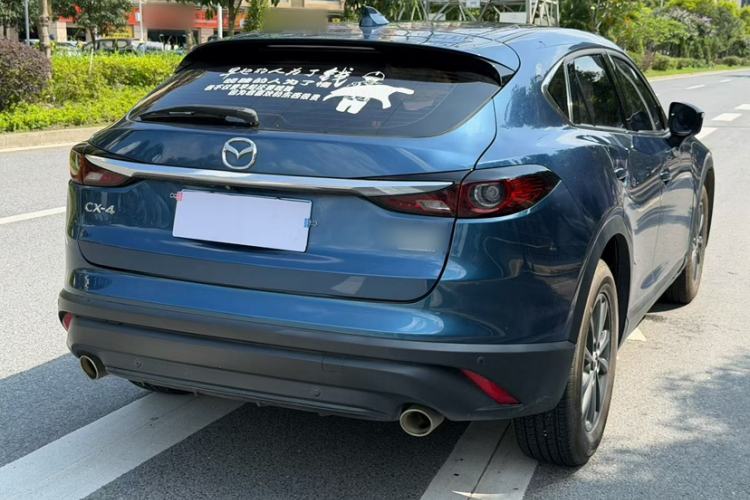 Used Mazda CX-4 2021 2.0L Automatic Two-Wheel Drive Blue Sky Exploration Edition Exterior 4