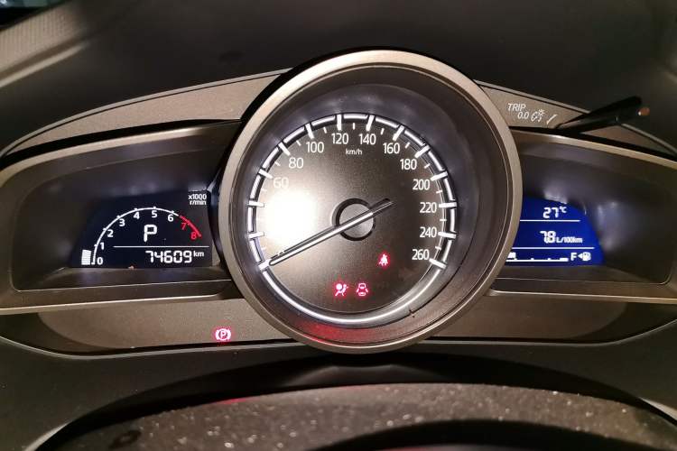 Used Mazda CX-4 2021 2.0L Automatic Two-Wheel Drive Blue Sky Dynamic Edition Instrument Cluster