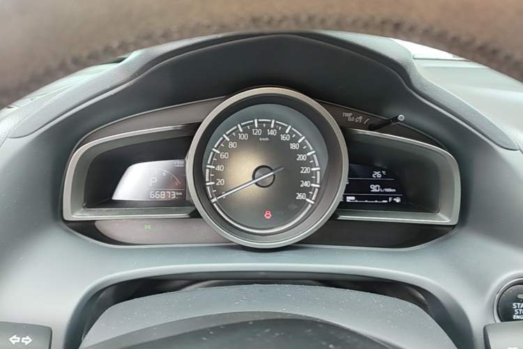 Used Mazda CX-4 2021 2.0L Automatic Two-Wheel Drive Blue Sky Exploration Edition Instrument Cluster